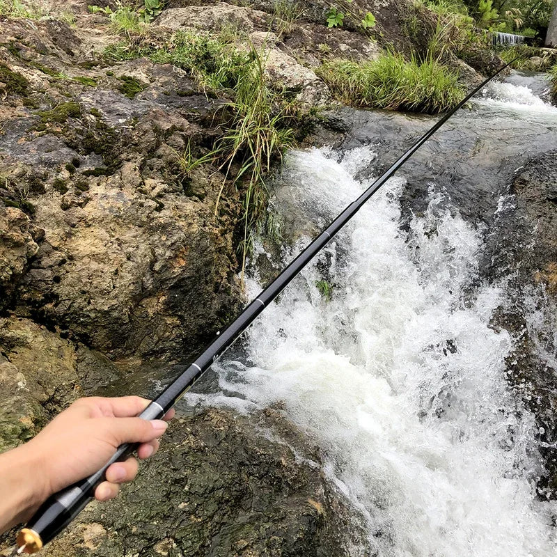 1pc Super Light Hard Carbon Fiber Hand Fishing Pole Telescopic Fishing Rod 3.6M/4.5M/5.4M/6.3M/7.2M Stream Rod Fishing Rod Daniel’s Outdoor Company