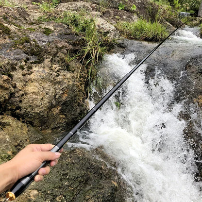 1pc Super Light Hard Carbon Fiber Hand Fishing Pole Telescopic Fishing Rod 3.6M/4.5M/5.4M/6.3M/7.2M Stream Rod Fishing Rod Daniel’s Outdoor Company