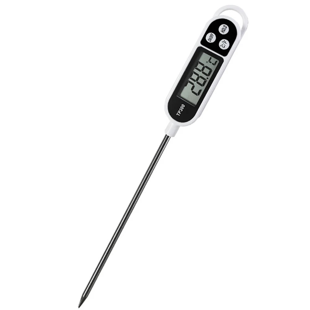TP300 Electronic Food Thermometer Instant Read Meat Thermometer LCD Display Digital Milk Thermometer for Meat /Cooking /BBQ/Milk Daniel’s Outdoor Company