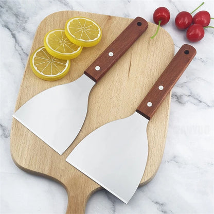 Stainless Steel Spatula and Grill Scraper Non Stick Durable Barbecue Cooking Tools Pizza Shovel Pancake Beef BBQ Utensils Daniel’s Outdoor Company