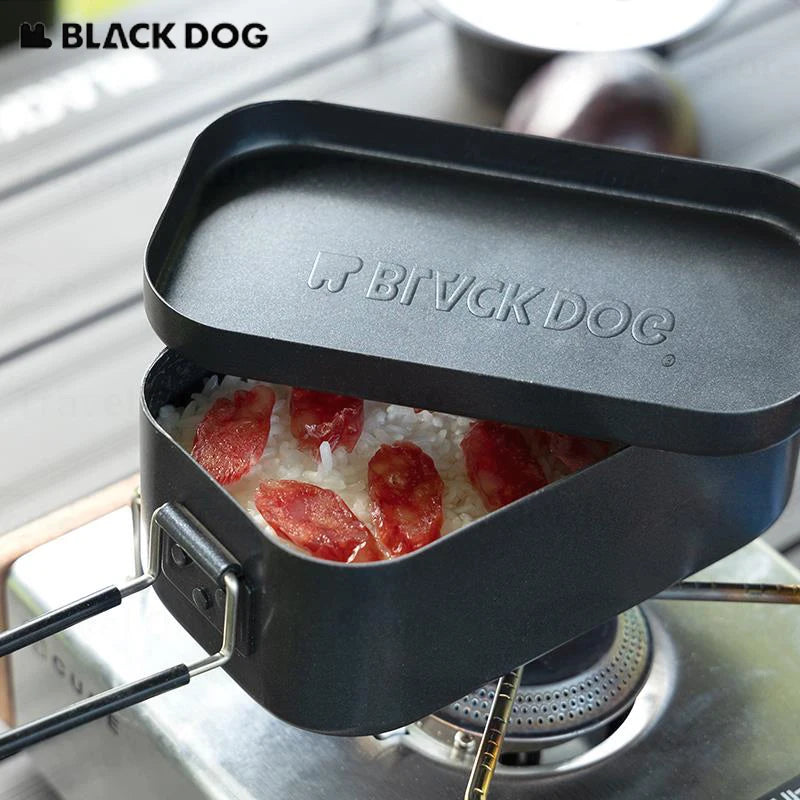 BLACKDOG Outdoor Lunch Box Aluminum 800ML Camping Cooker Ultralight Portable Multi-function Travel Picnic Tableware Cookware Daniel’s Outdoor Company