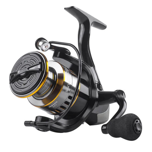 1 Piece Two-Hand Rotating Fishing Reel, He1000-7000 Series, 5.2:1 Gear Ratio, 22.05lb Extraction, Smooth and Sensitive Aluminum Alloy Body, Pa Nylon, Left/Right Hands Can Be Changed, Suitable for Freshwater and Saltwater Daniel’s Outdoor Company
