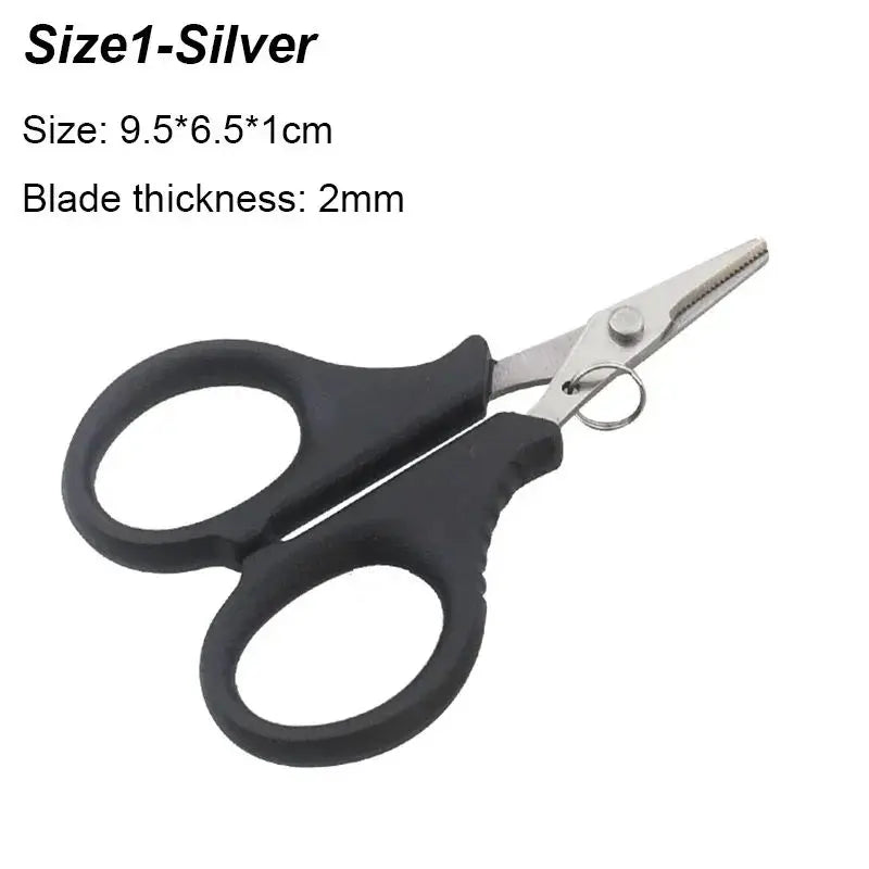 Stainless Steel Fishing Scissor Portable Scissor Plier Cut PE line Braid Line Cutter Plies Carp Fishing Tools Accessories Daniel’s Outdoor Company