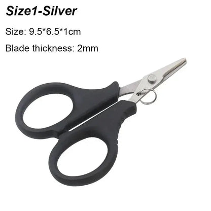 Stainless Steel Fishing Scissor Portable Scissor Plier Cut PE line Braid Line Cutter Plies Carp Fishing Tools Accessories Daniel’s Outdoor Company
