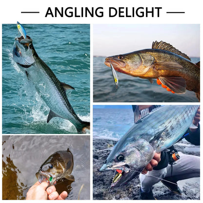 Fishing 83/133/193/239/409pcs Fishing Lure Kit For Trout/Pike/Bass Multi-Lure Fishing Set Layered Tackle Pro Gear Tackle Box Daniel’s Outdoor Company