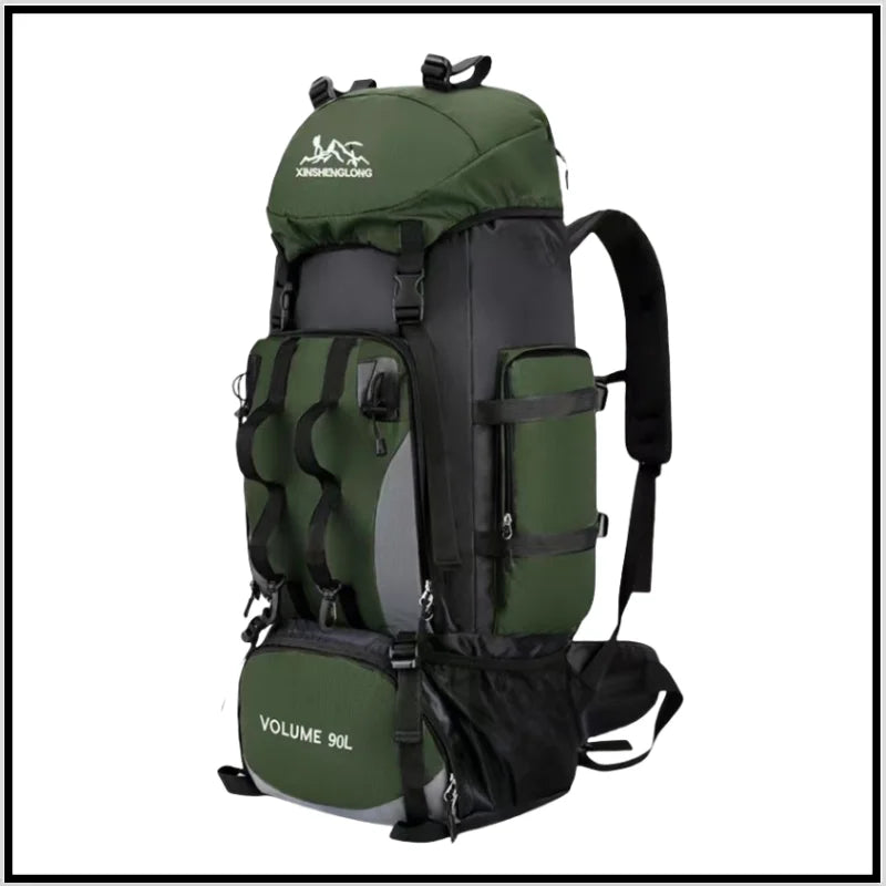 90L Waterproof Hiking Backpack Camping Rucksack Large Capacity Travel Outdoor Sports Bag for Trekking Backpacking and Adventure Daniel’s Outdoor Company