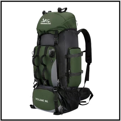 90L Waterproof Hiking Backpack Camping Rucksack Large Capacity Travel Outdoor Sports Bag for Trekking Backpacking and Adventure Daniel’s Outdoor Company