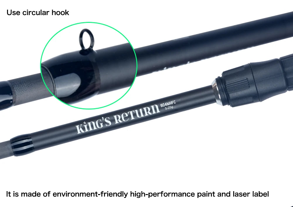 PHISHGER Spinning Baitcasting Travel Carbon Mini Goods For Fishing Rods Casting Weight 5-30g M Fast Ultralight Lure Trout Pole Daniel’s Outdoor Company