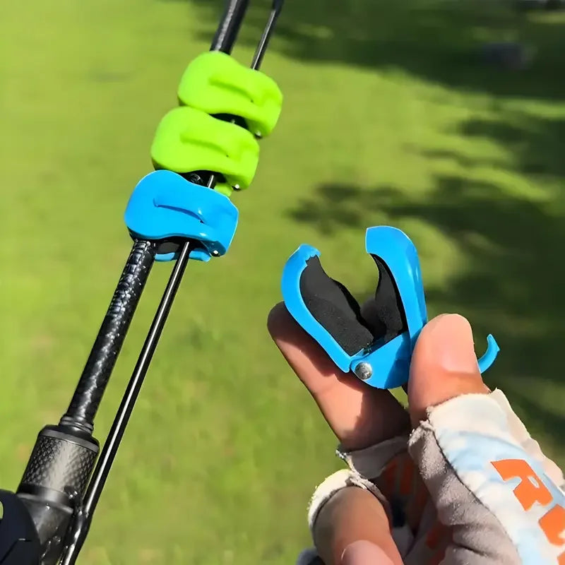 Quick Attach Fishing Rod Clip Tool Free One Hand Holder For 2 Piece Freshwater Rods Secure Locking Tackle Box Organizer 2Pcs Daniel’s Outdoor Company