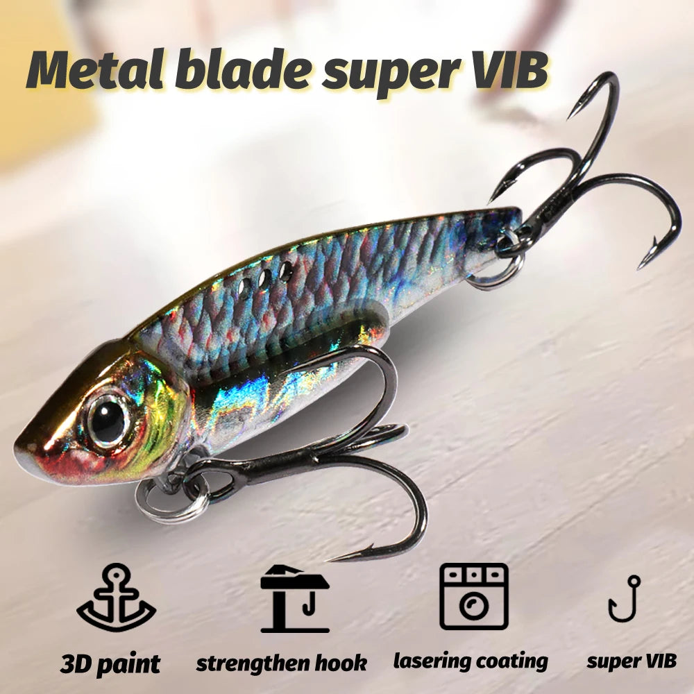 Spinner Spoon Metal Jig Bait 7g 10g 16g 20g VIB Sinking Blade Spinning Treble Hook Spinnerbait Pesca Pike Carp Sea Fishing Lure Daniel’s Outdoor Company