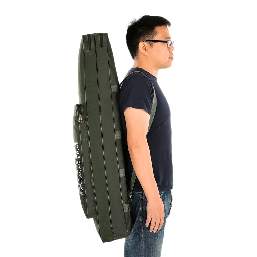 Lixada 100/130/150cm Fishing Bag Portable Folding Fishing Rod Reel Bag Fishing Tackle Carry Case Carrier Bag backpack fishing Daniel’s Outdoor Company