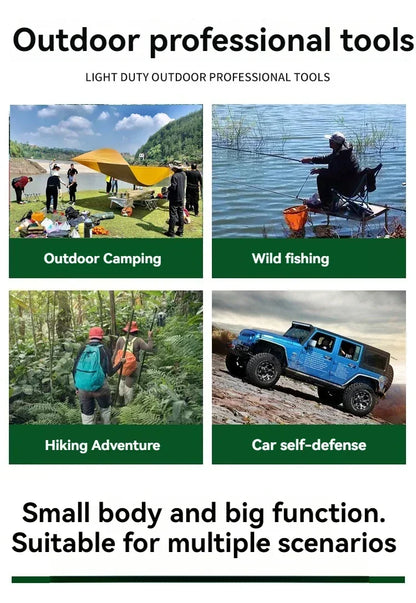 Portable Camping Hiking Traveling Pinic Shovel Multifunctional Ordnance Shovel Survival Outdoor Equipment Garden Tool Shovel Daniel’s Outdoor Company