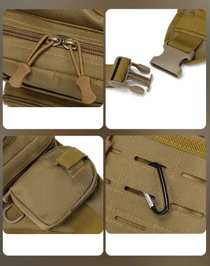 Camping Climbing Bag Chest Pouch For Men Cycling Hiking Travel Outdoor Sport Tactical Crossbody Molle Fishing Waist Fanny Pack Daniel’s Outdoor Company