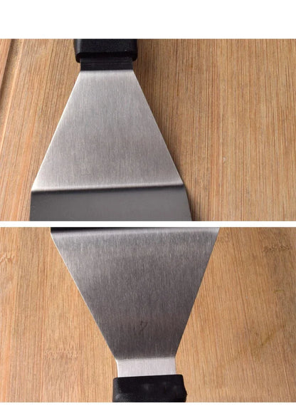 Kitchen Stainless Steel Scraper Cooking Spatula Barbecue Spatula Plate Barbecue Spatula Hamburger Spatula Cooking Utensils Daniel’s Outdoor Company