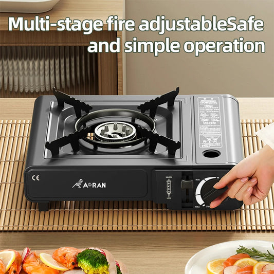 Cassette Stove Household Outdoor Portable Stove Grill 2900W High Fire Gas Stove Suitable for Outdoor Camping Kitchen Barbecue Daniel’s Outdoor Company