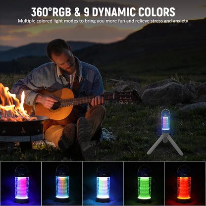 Wurkkos CL01 Mini RGB 360° Flashlight, 550 Lumens, 21700 Rechargeable LED Flashlight, Camping Light, Power Bank, Waterproof Daniel’s Outdoor Company