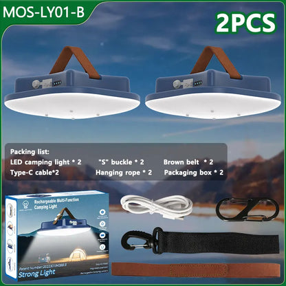 MOSLIGHTING Solar Chargin Tent Strong Light with Magnet Zoom Portable Torch Camping lantern Work Maintenance Lighting 80W LED Daniel’s Outdoor Company