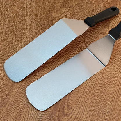Kitchen Stainless Steel Scraper Cooking Spatula Barbecue Spatula Plate Barbecue Spatula Hamburger Spatula Cooking Utensils Daniel’s Outdoor Company