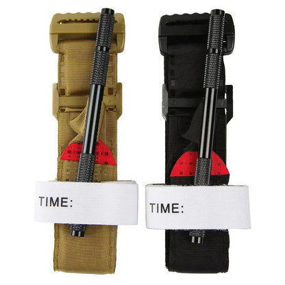 Tactical First Aid Rotary Pressure Aluminum Rod Tourniquet Hiking Militar Outdoor Camping Survival Gear Molle Rescue Tools Daniel’s Outdoor Company