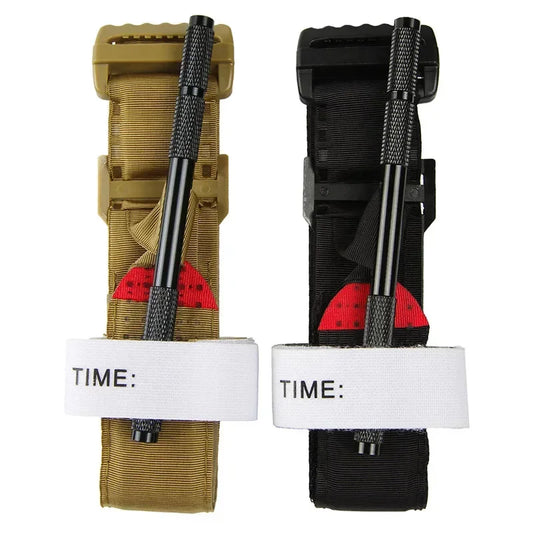 Tactical First Aid Rotary Pressure Aluminum Rod Tourniquet Hiking Militar Outdoor Camping Survival Gear Molle Rescue Tools Daniel’s Outdoor Company