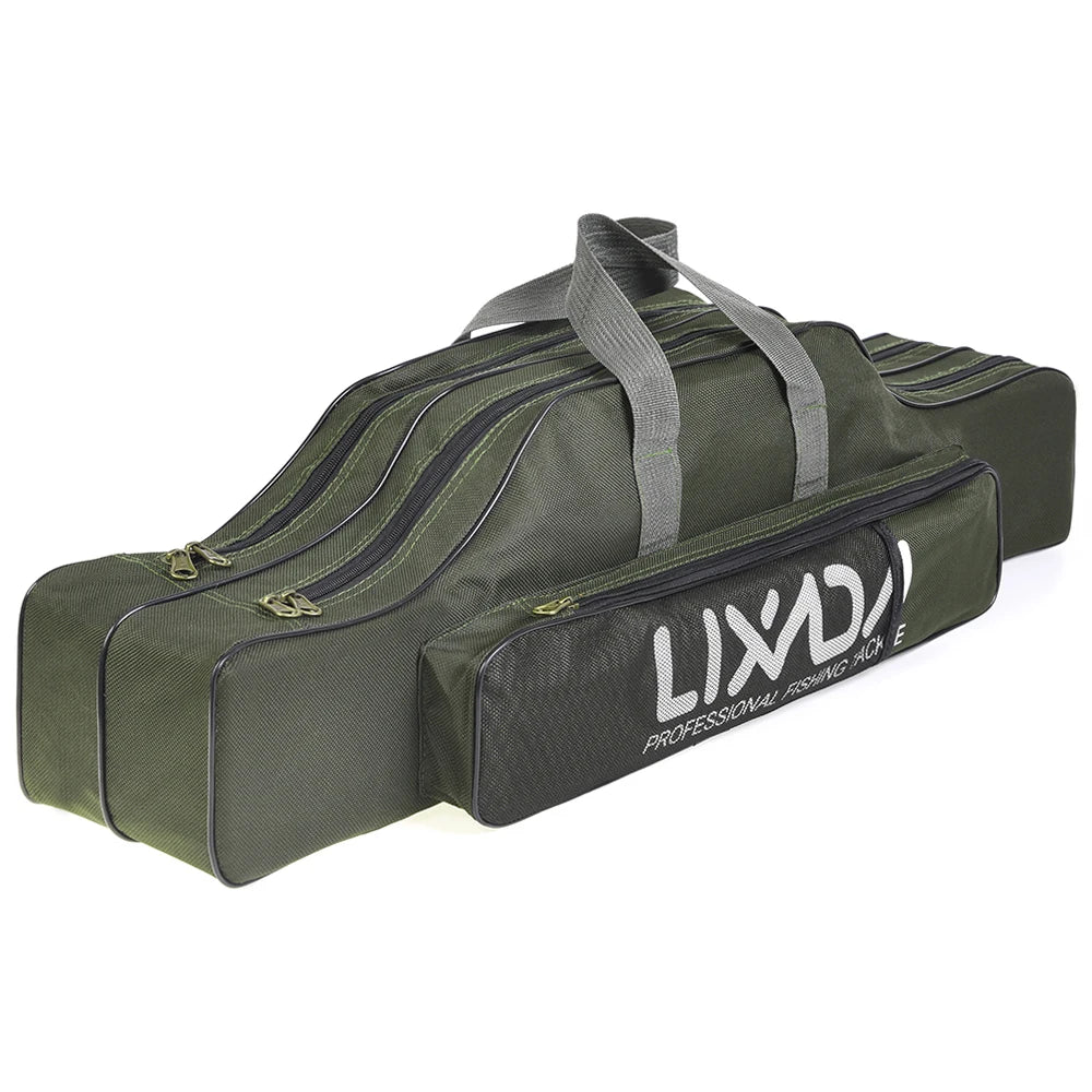 Lixada 100/130/150cm Fishing Bag Portable Folding Fishing Rod Reel Bag Fishing Tackle Carry Case Carrier Bag backpack fishing Daniel’s Outdoor Company