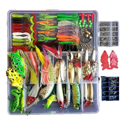 Kit Fishing Lures Set Hard Artificial Wobblers Metal Jig Spoons Soft Lure Fishing Silicone Bait Fishing Tackle Accessories Pesca Daniel’s Outdoor Company