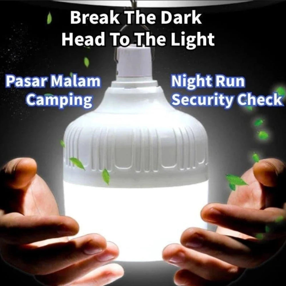 Portable Outdoor BBQ Camping Lights USB Rechargeable lamp LED Emergency Bulb Hook High Power Tents Lantern Night Lights Bulb Daniel’s Outdoor Company