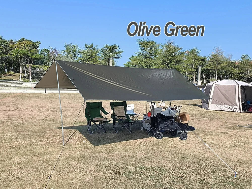 Camping Tarp Waterproof Tent Tourist Awning Shade Garden Canopy Beach Sunshade Outdoor Ultralight Sun Shelter Daniel’s Outdoor Company