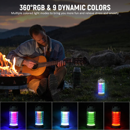 Wurkkos CL01 Mini RGB 360° Flashlight, 550 Lumens, 21700 Rechargeable LED Flashlight, Camping Light, Power Bank, Waterproof Daniel’s Outdoor Company