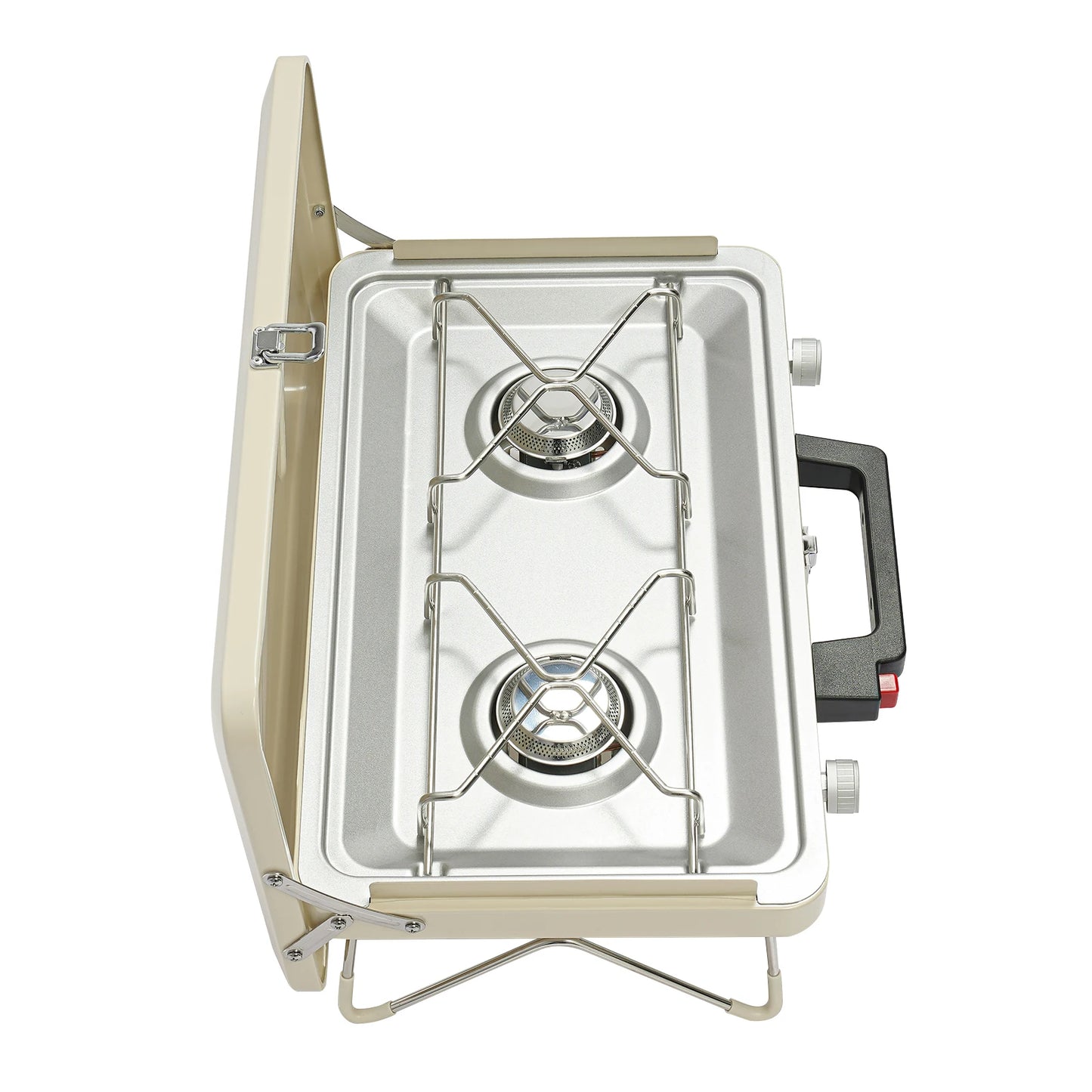 Camping Stove, 2-Burner Camping Stove, Portable Camping Stove for Outdoor Camping, Picnics, Hiking, Caravans, Motorhomes Daniel’s Outdoor Company