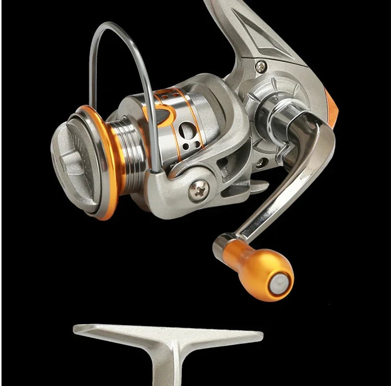 Mini DC150 Series Super Powerful 12+1BB Spinning Fishing Reel 5.2:1 Gear Ratio Metal Mini Durable Fishing Coil baitcasting reel Daniel’s Outdoor Company