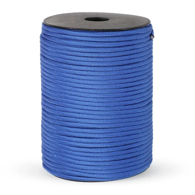 100/50M 550 Military Standard 9-Core Paracord Rope 4mm Outdoor Parachute Cord Survival Umbrella Tent Lanyard Strap Clothesline Daniel’s Outdoor Company