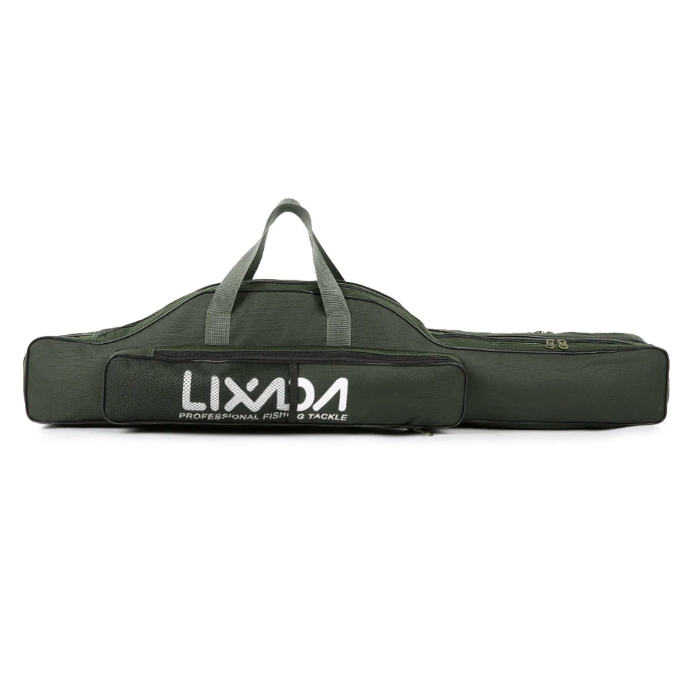 Lixada 100/130/150cm Fishing Bag Portable Folding Fishing Rod Reel Bag Fishing Tackle Carry Case Carrier Bag backpack fishing Daniel’s Outdoor Company