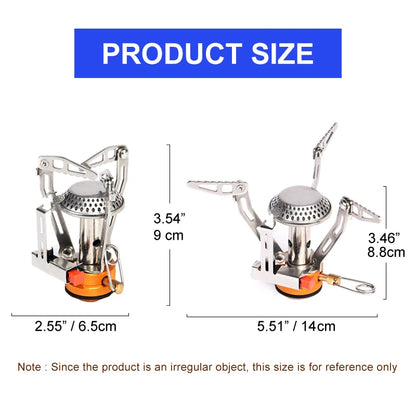 Widesea Camping Cookware Set Outdoor Tableware Equipment Supplies Burner Stove Folding Knife Fork Portable Pot Suit Tourism Cup Daniel’s Outdoor Company
