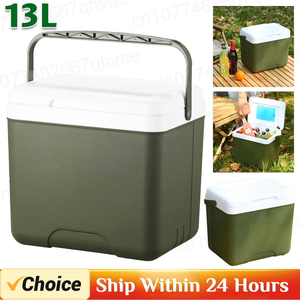 5/6/13L Cooler Box Portable Camping Refrigerator Incubator Large Capacity Car Ice Bucket Heat Preservation Camping BBQ Equipment Daniel’s Outdoor Company