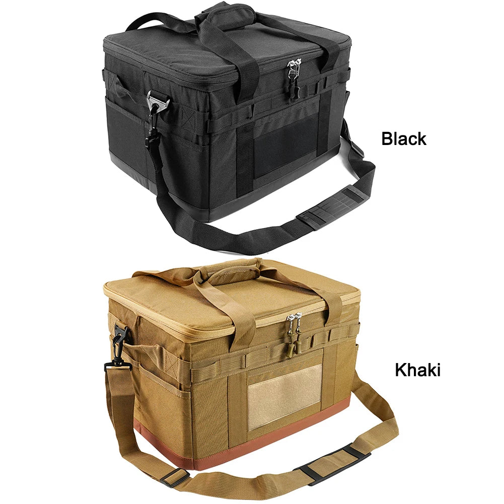 30L Camping Cooking Utensil Organizer Large Capacity Car Trunk Storage Bag Detachable Multifunctional Camping Stove Storage Case Daniel’s Outdoor Company