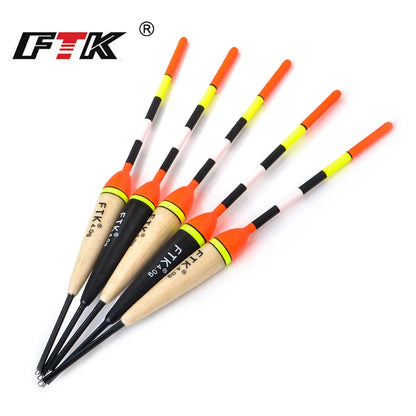 FTK 2g-6g Fishing Float Set 19-23cm 5pcs/pack Barguzinsky Professional Vertical Buoy Accessories Fishing Float Pesca Daniel’s Outdoor Company