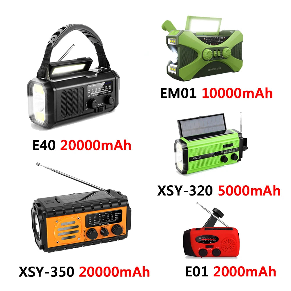 Emergency Radio Dual USB Rechargeable Daniel’s Outdoor Company