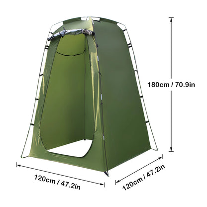 Camping Tent for Shower 6FT Privacy Changing Room for Camping Biking Toilet Shower Beach Shower Tent Changing Room for Camping Daniel’s Outdoor Company