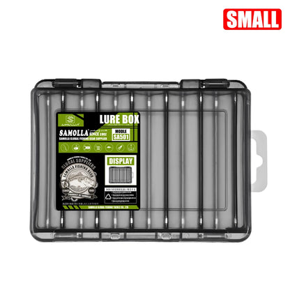 SAMOLLA Double-Sided Compact Tackle Box - Streamline Fishing with Durable, Versatile Organizer for Lures, Hooks, Baits Daniel’s Outdoor Company