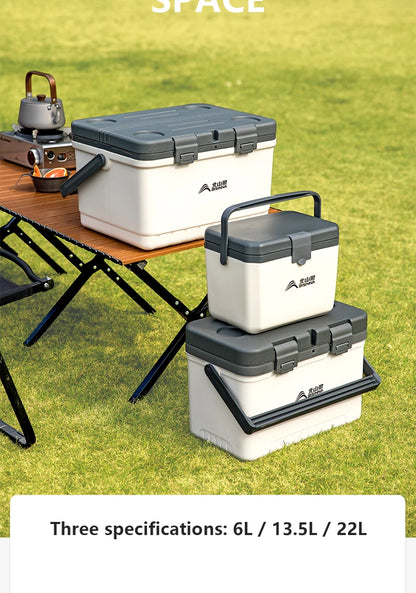 BISINNA Camping Ice Box Large Capacity Car Refrigerator Portable Cooler Box Outdoor Beach Fishing Picnic Barbecue Ice Bucket Daniel’s Outdoor Company