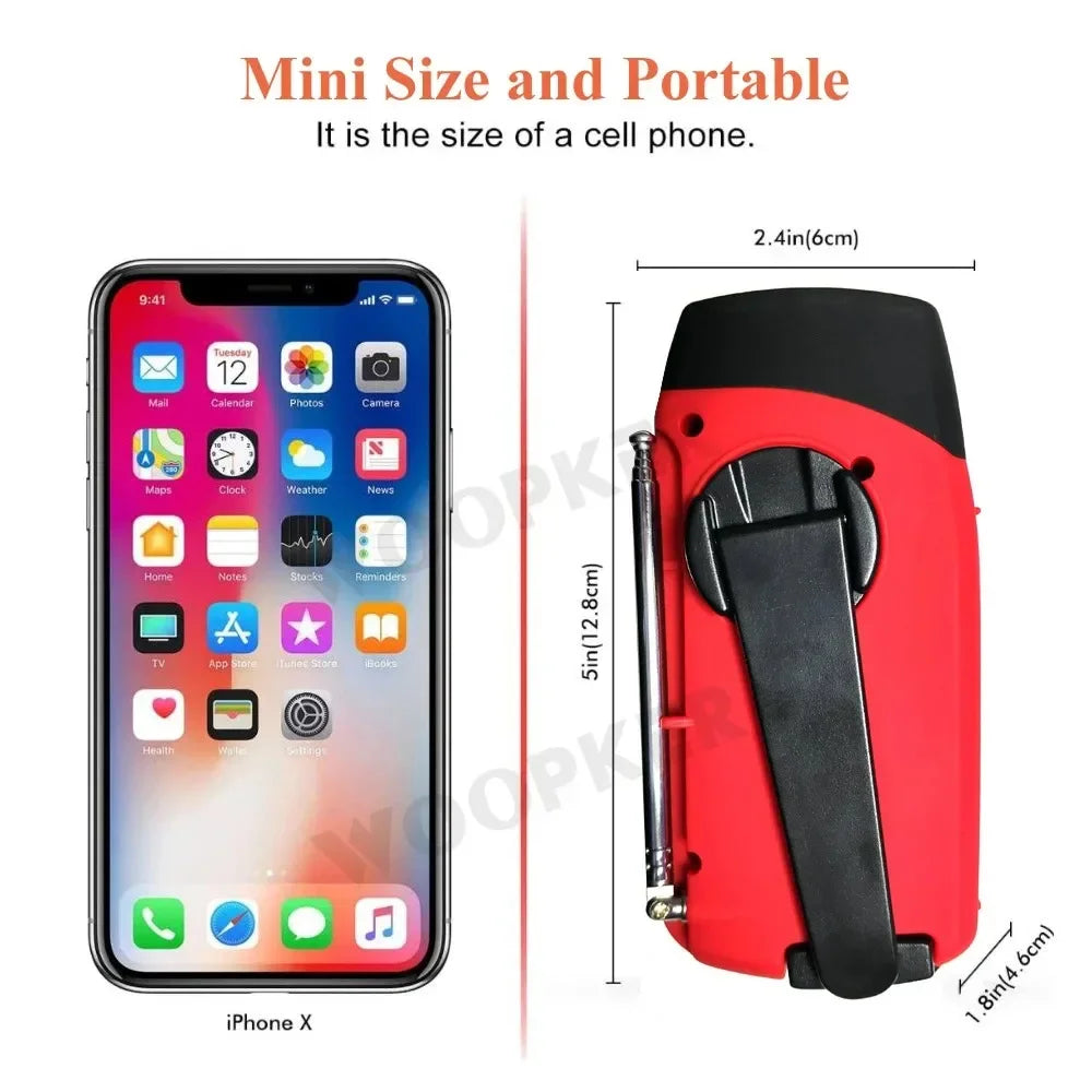 Emergency Radio Dual USB Rechargeable Daniel’s Outdoor Company