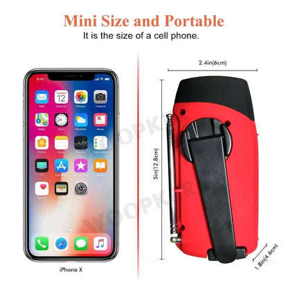 Emergency Radio Dual USB Rechargeable Daniel’s Outdoor Company