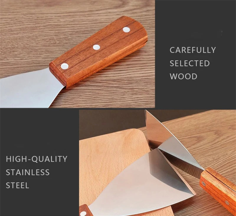 Stainless Steel Spatula and Grill Scraper Non Stick Durable Barbecue Cooking Tools Pizza Shovel Pancake Beef BBQ Utensils Daniel’s Outdoor Company