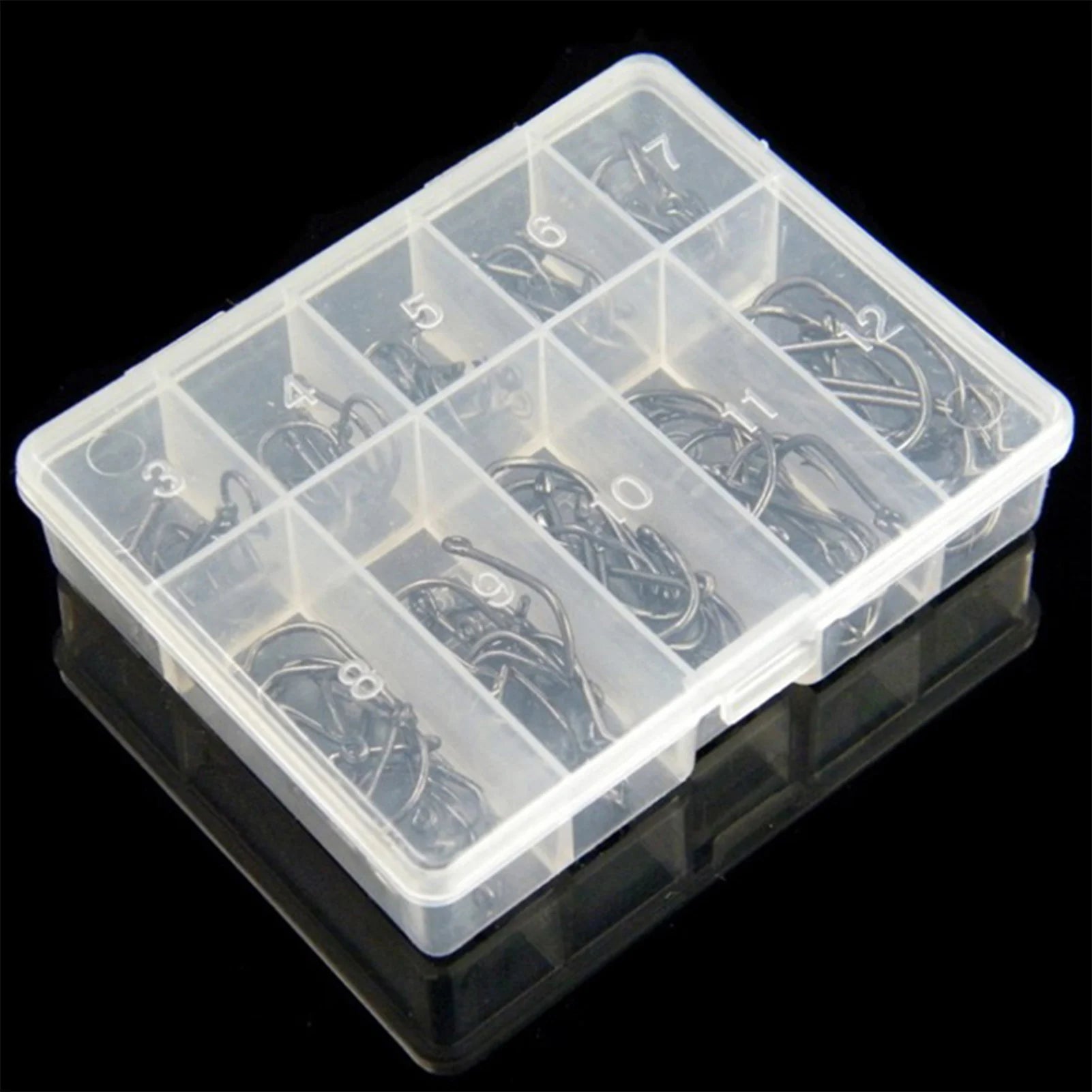 100pcs Fishing Hook Stainless Steel Carbon Fishing Hook With Loop Sharp Barbed Boxed Fishing Hook Set Sea Fishing Accessories Daniel’s Outdoor Company