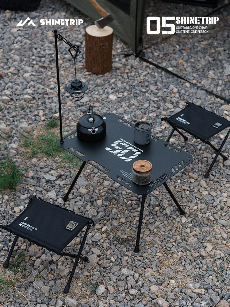 ShineTrip Outdoor 05 Series Mazza Ultra Light Folding Storage Aluminum Alloy Portable Folding Stool Mazza Daniel’s Outdoor Company