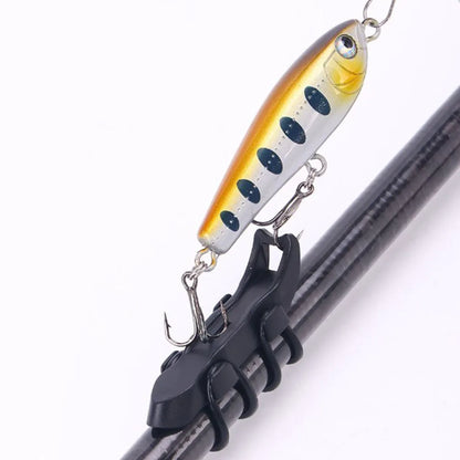 Bait Hanger Magnetic Fishing Hook Keeper Holder Fishing Rod Hook Keeper Bait Portable Accessories Tools Fixed Lure Jig Hooks Daniel’s Outdoor Company
