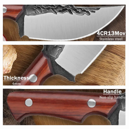 Mystery Surprise Gift Box Multi-function Professional Stainless Steel Chef Knife Utility Knife Boning Knife Outdoor Shovel Fruit Daniel’s Outdoor Company
