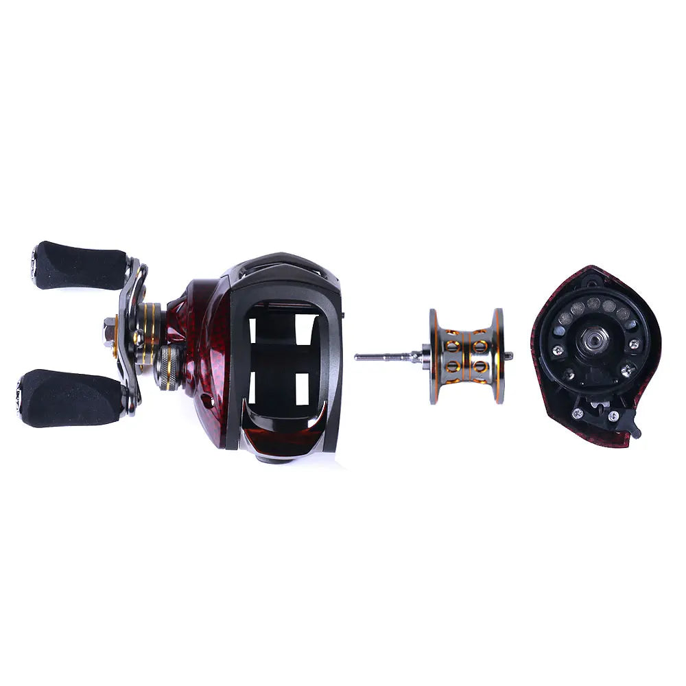 1pc Baitcasting Fishing Reel Saltwater Freshwater Lightweight Reels Sports And Entertainment Fishing Tackle（without fishing rod） Daniel’s Outdoor Company