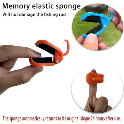 Quick Attach Fishing Rod Clip Tool Free One Hand Holder For 2 Piece Freshwater Rods Secure Locking Tackle Box Organizer 2Pcs Daniel’s Outdoor Company